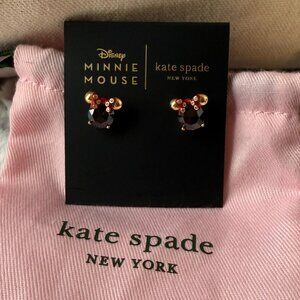 NWT Disney Minnie Mouse x Kate Spade Earrings